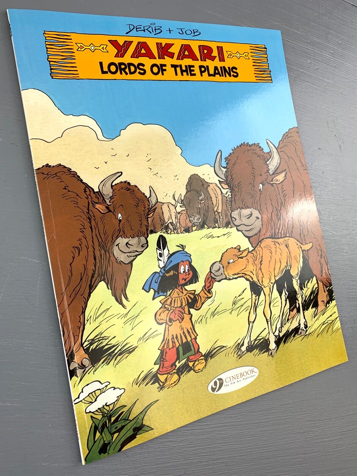 Yakari Lord of the Plains Volume 14 Cinebook Paperback Comic Book Derib+job