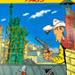 Rare Ltd Lucky Luke Poster "A Cowboy in Paris" Cinebook 9th Art Publisher A3 42x30cm