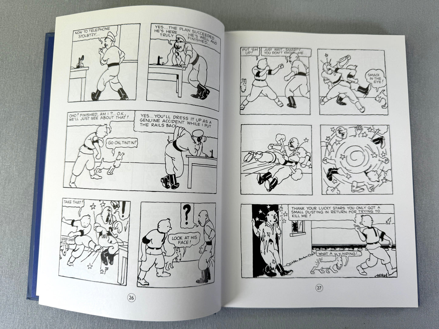 Egmont 2012 A5 2 in 1 Tintin Book Volume 1: Soviets & Congo Rare Herge Comic