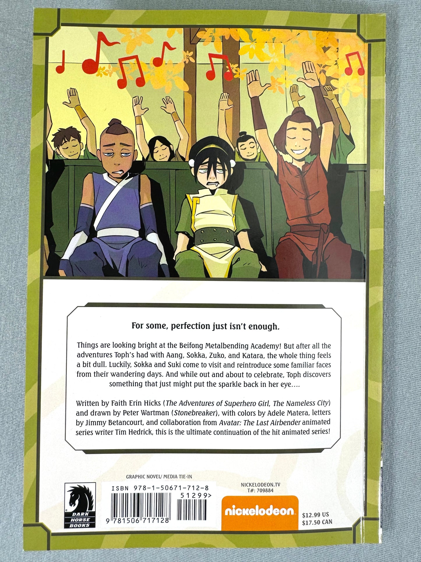 Avatar: Last Airbender Collected Short Stories: Toph Beifong's Metalbending Academy Dark Horse Comic Book