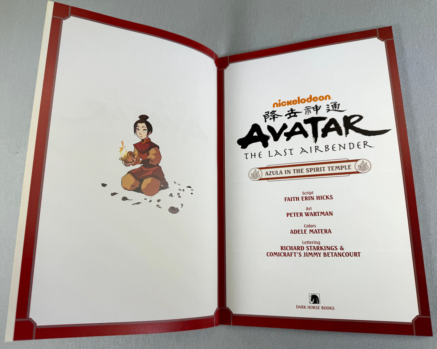 Avatar: The Last Airbender Collected Short Stories: Azula in the Spirit Temple - Dark Horse Comic Book