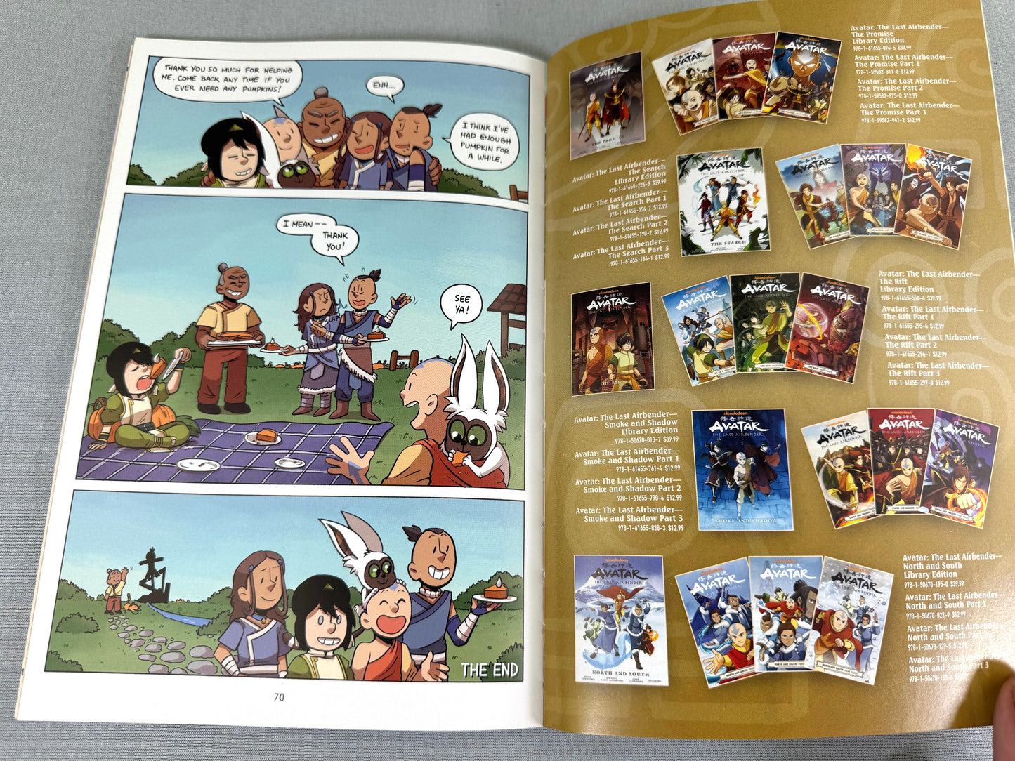 Avatar: The Last Airbender Collected Short Stories: Team Avatar Tales - Dark Horse Comic Book