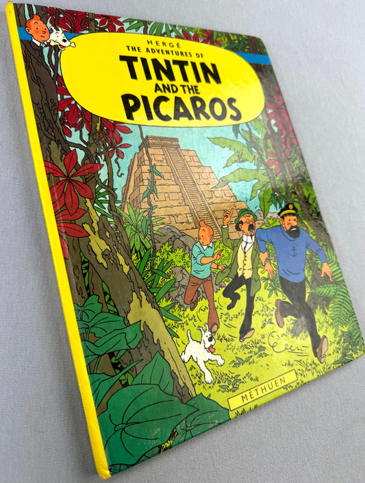 Tintin & the Picaros - Methuen 1978 2nd Reprint Edition Hardback Rare book by Herge EO