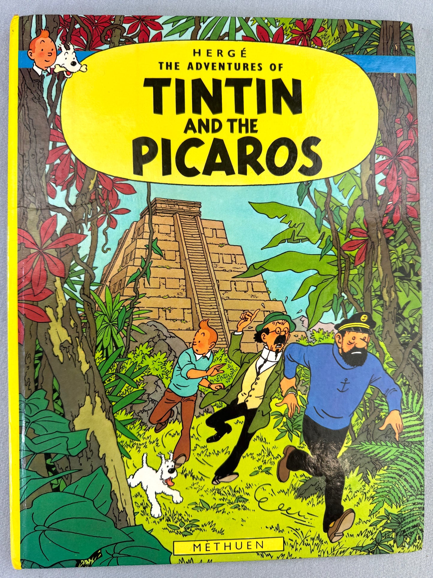 Tintin & the Picaros - Methuen 1978 2nd Reprint Edition Hardback Rare book by Herge EO