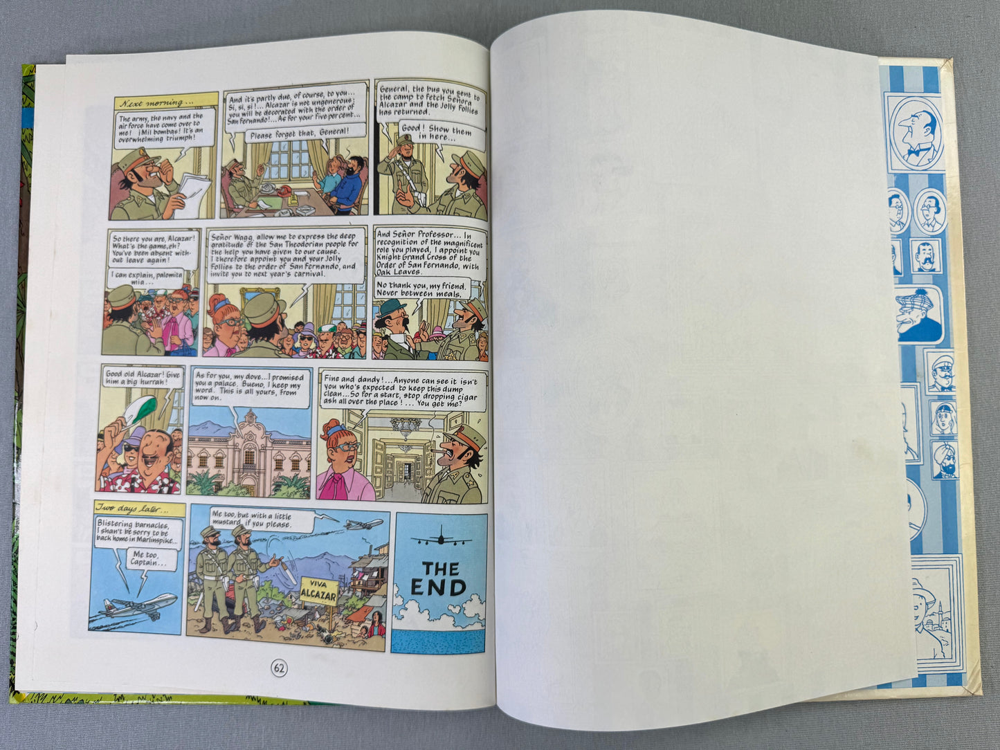 Tintin & the Picaros - Methuen 1978 2nd Reprint Edition Hardback Rare book by Herge EO