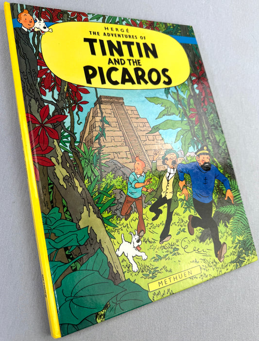 Tintin & the Picaros - Methuen 1976 1st UK Edition Hardback Rare book by Herge EO