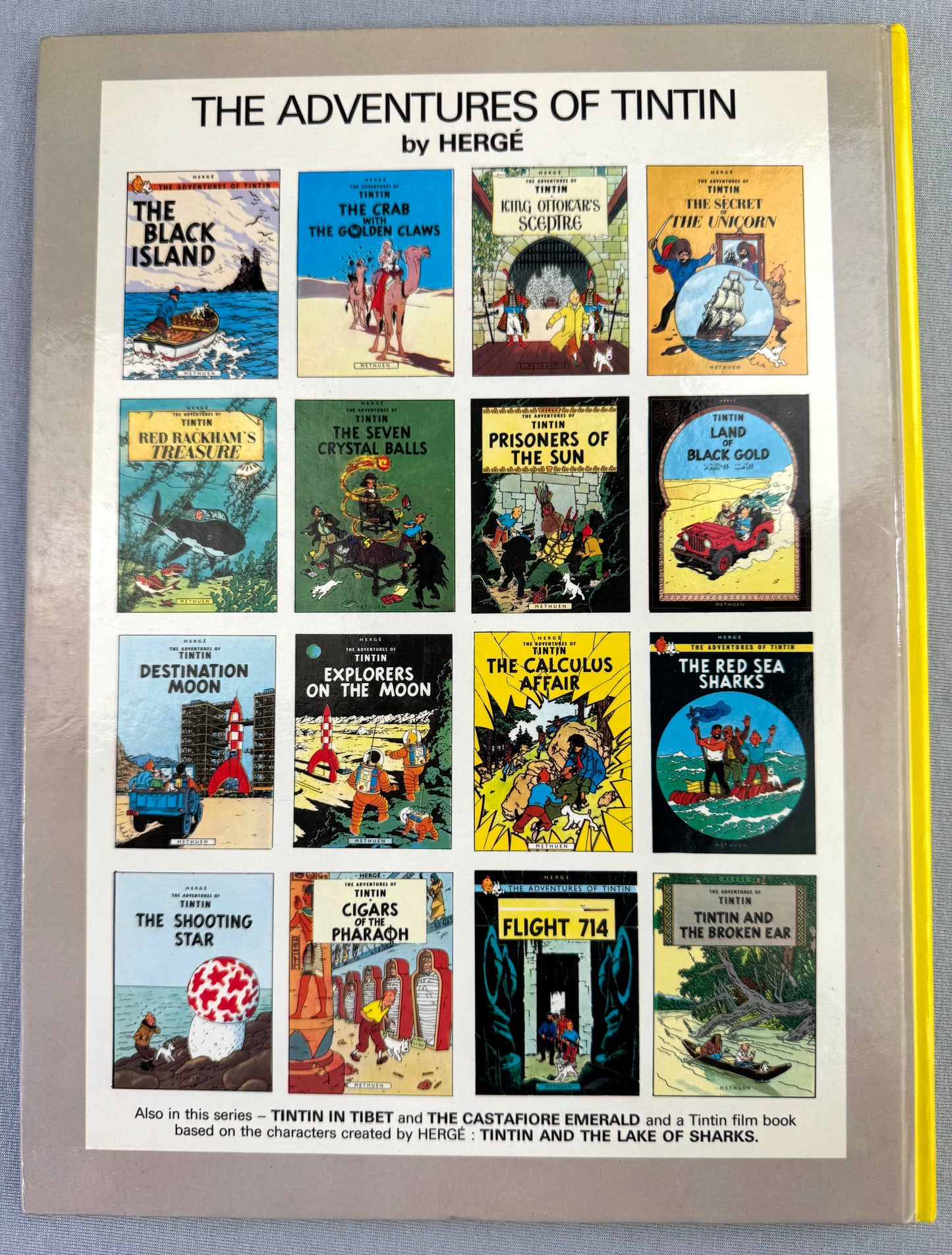 Tintin & the Picaros - Methuen 1976 1st UK Edition Hardback Rare book by Herge EO