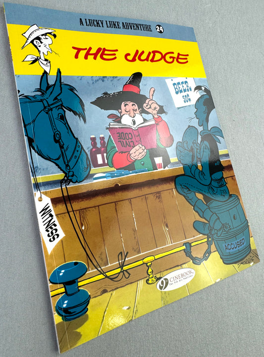 Lucky Luke Volume 24: The Judge - Cinebook Paperback UK Comic Book