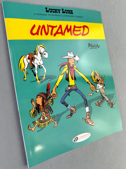 Lucky Luke UNTAMED Blutch Cinebook Paperback UK Comic Book