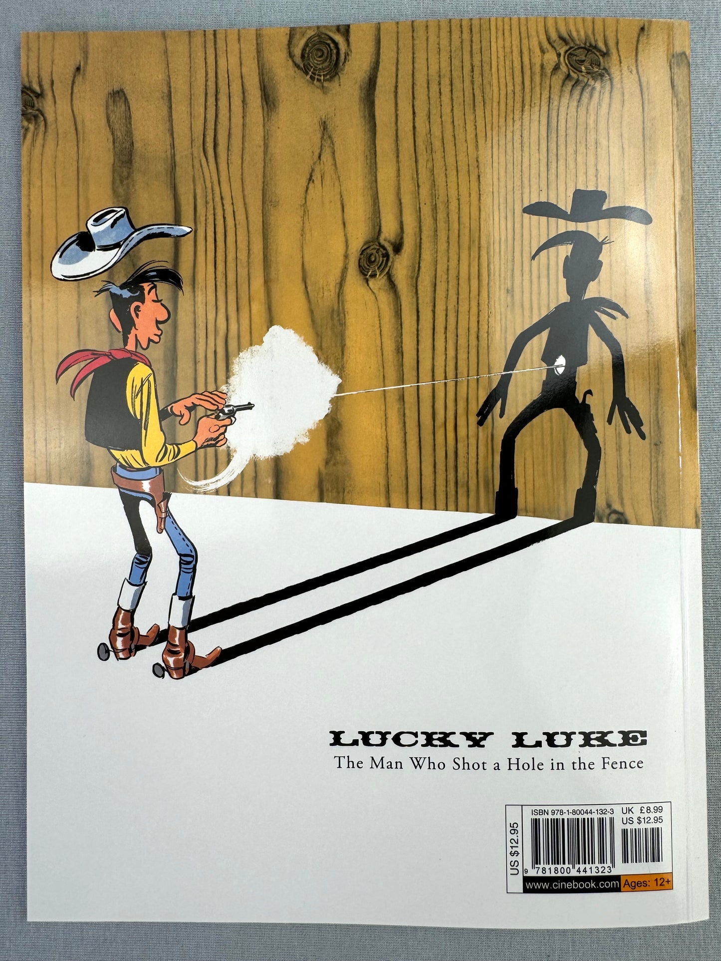 Lucky Luke UNTAMED Blutch Cinebook Paperback UK Comic Book