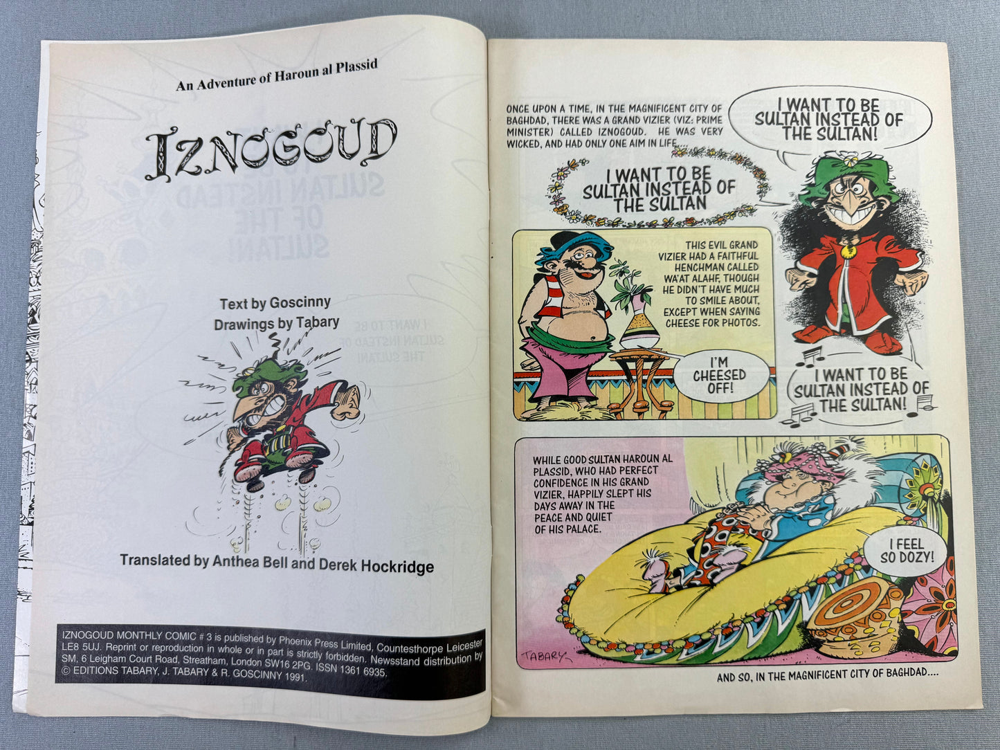 Iznogoud - The Day of Misrule 1st Edition 1996 UK Paperback Comic by Darguad/Tabary