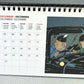 2025 Tintin Desk Calendar by Moulinsart: 21 x 12.5cm Herge Iconic Blue Lotus Artwork Diary