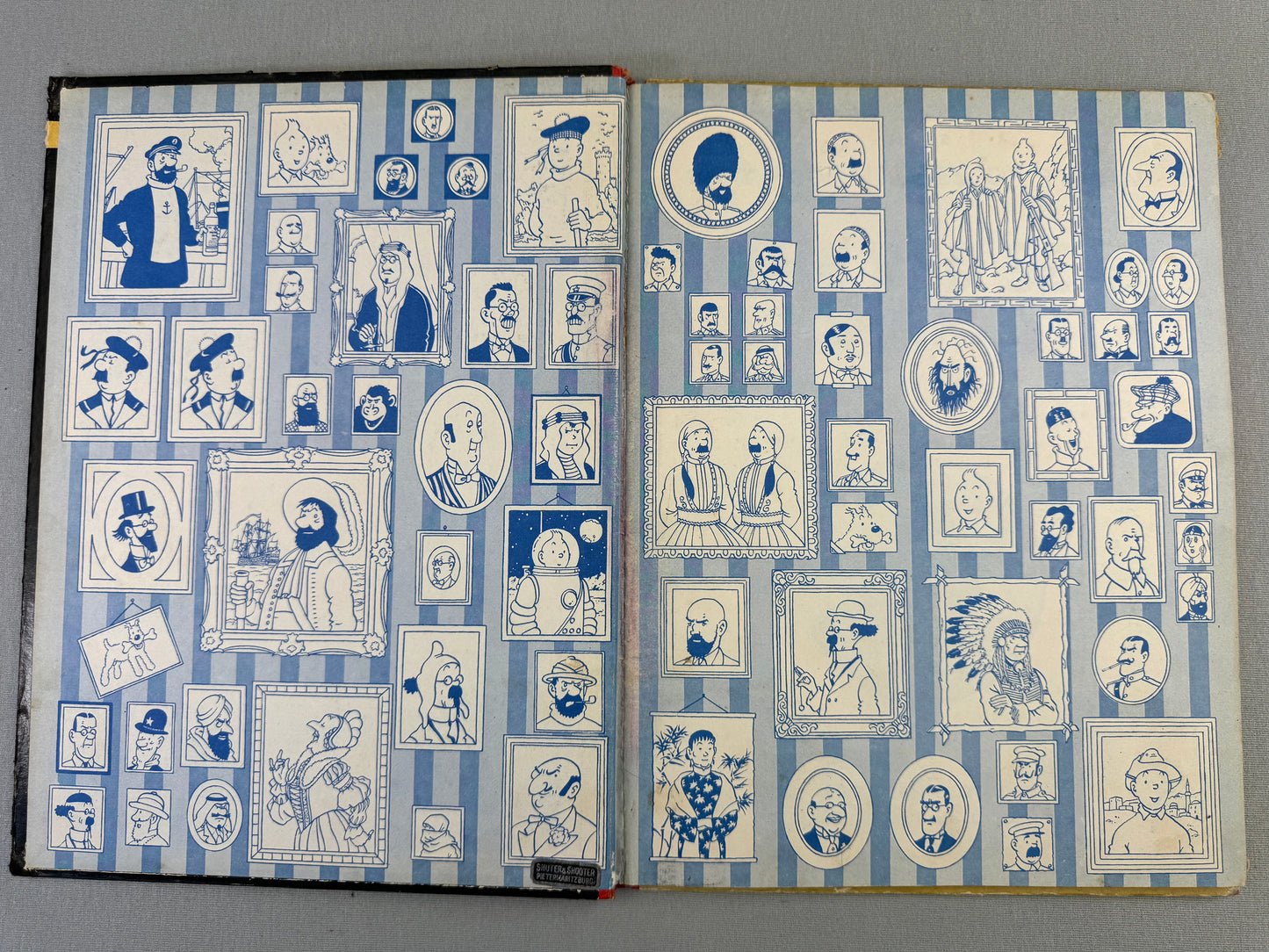 The Red Sea Sharks Methuen UK 2nd Reprint Edition 1965 Hardback Tintin Book Herge