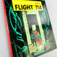 Flight 714 - Methuen 1968 2nd Reprint Edition UK Hardback Rare Tintin book Herge EO