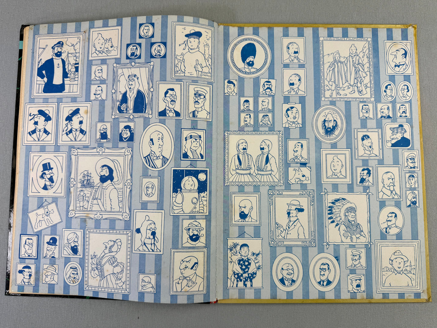 Flight 714 - Methuen 1968 2nd Reprint Edition UK Hardback Rare Tintin book Herge EO