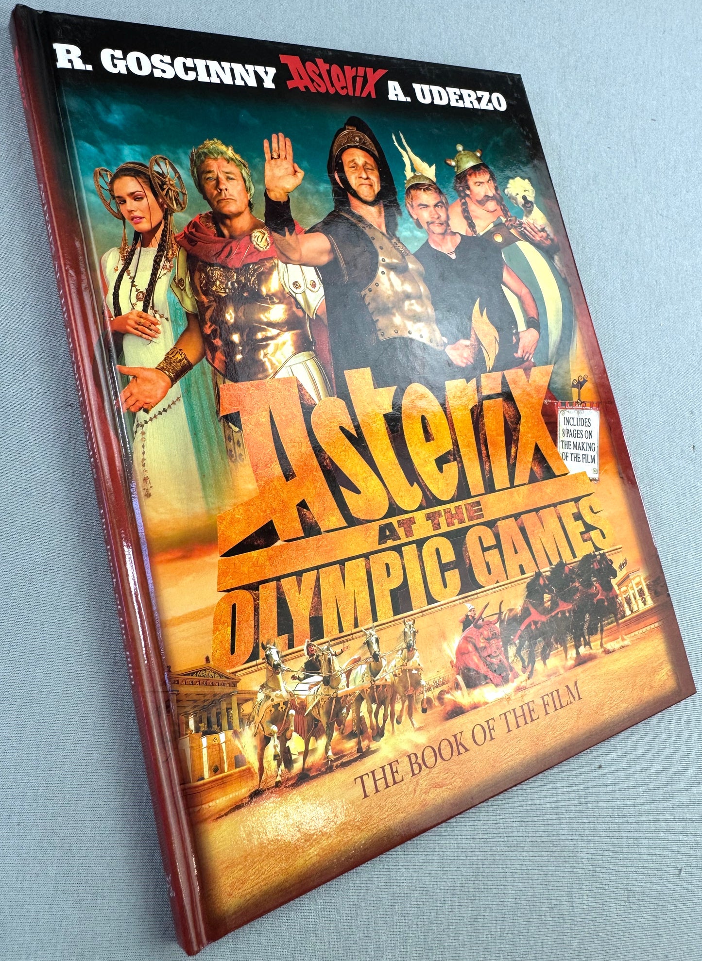 Asterix & The Olympic Games Book of the Film - 2008 UK Hardback 1st Edition