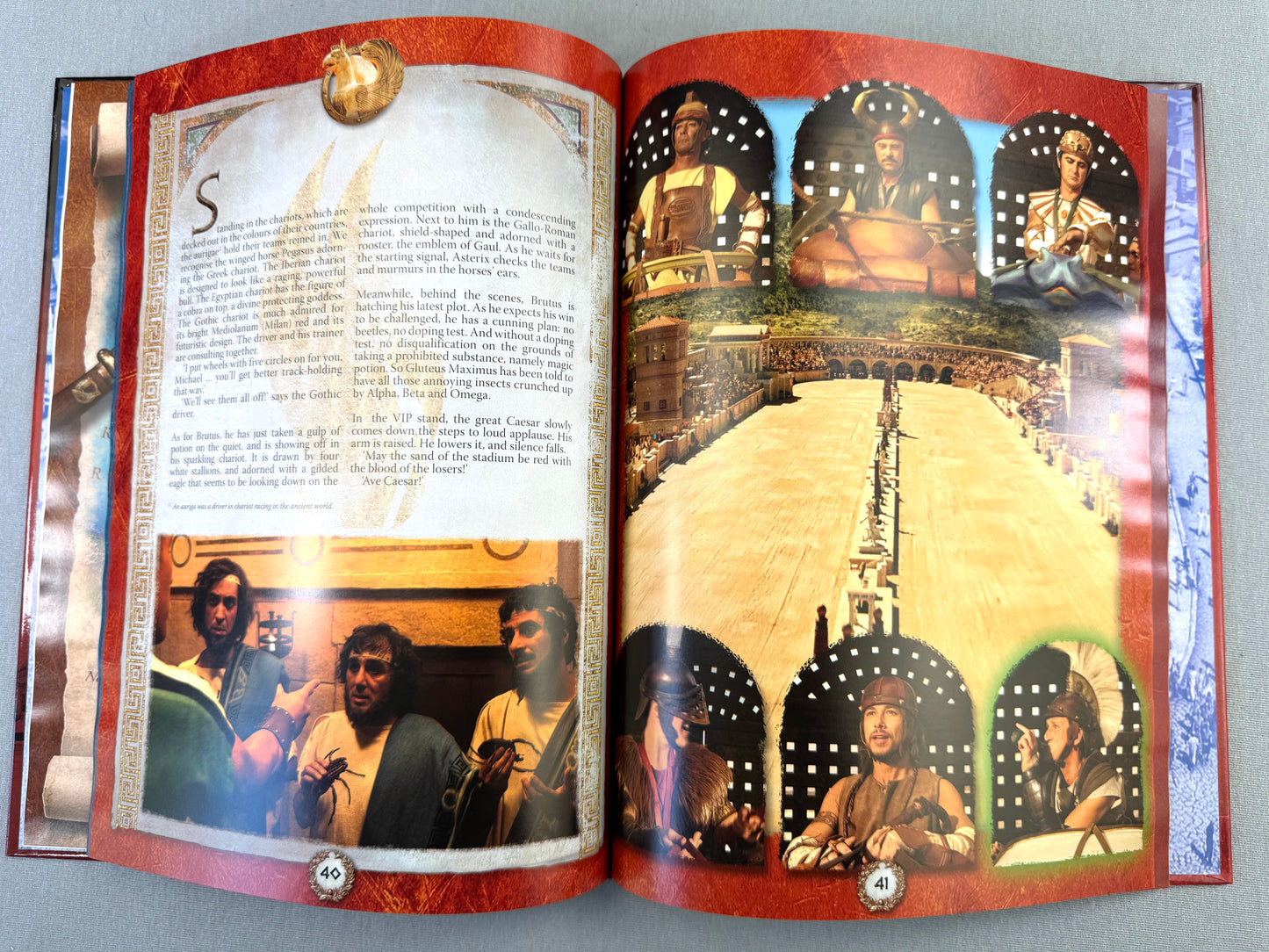 Asterix & The Olympic Games Book of the Film - 2008 UK Hardback 1st Edition