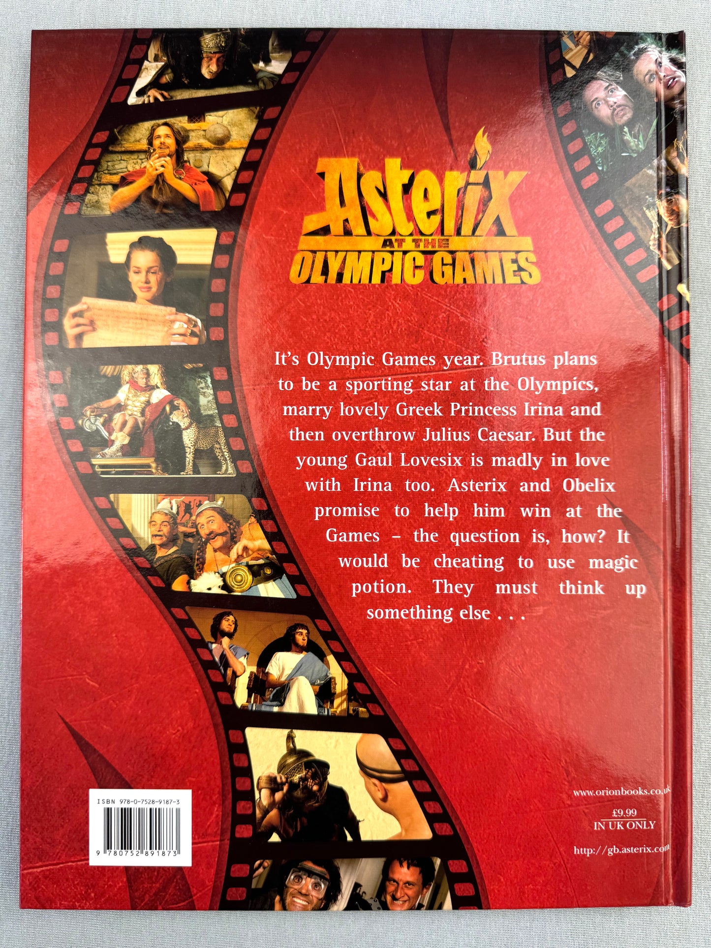 Asterix at the Olympic Games Book of the Film - 2008 UK Hardback 1st Edition
