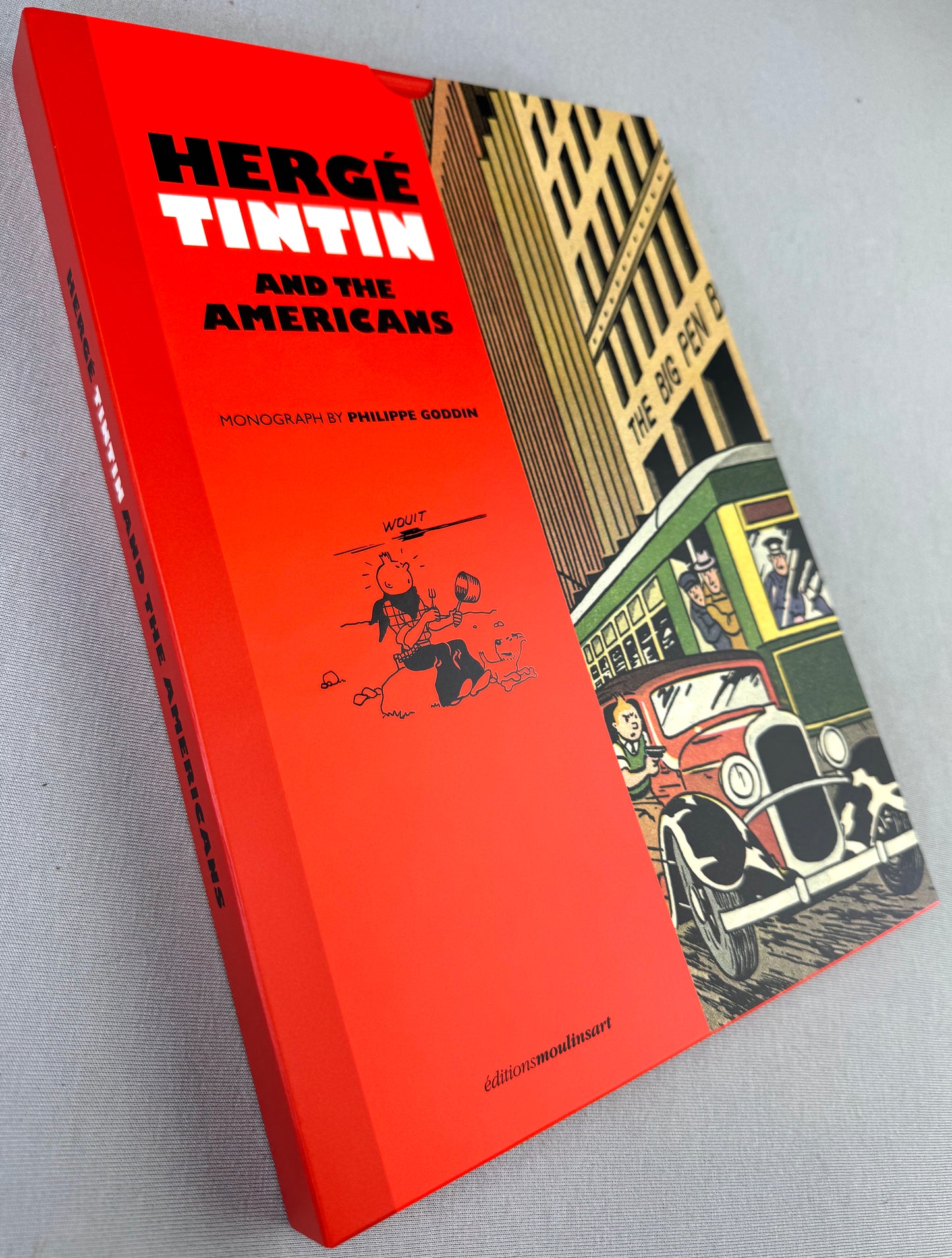 Herge, Tintin & The Americans 2020 Moulinsart 1st UK Edition HB book EO Goddin