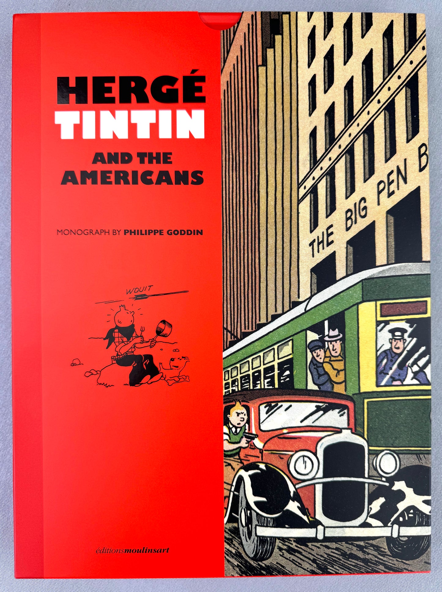 Herge, Tintin & The Americans 2020 Moulinsart 1st UK Edition HB book EO Goddin