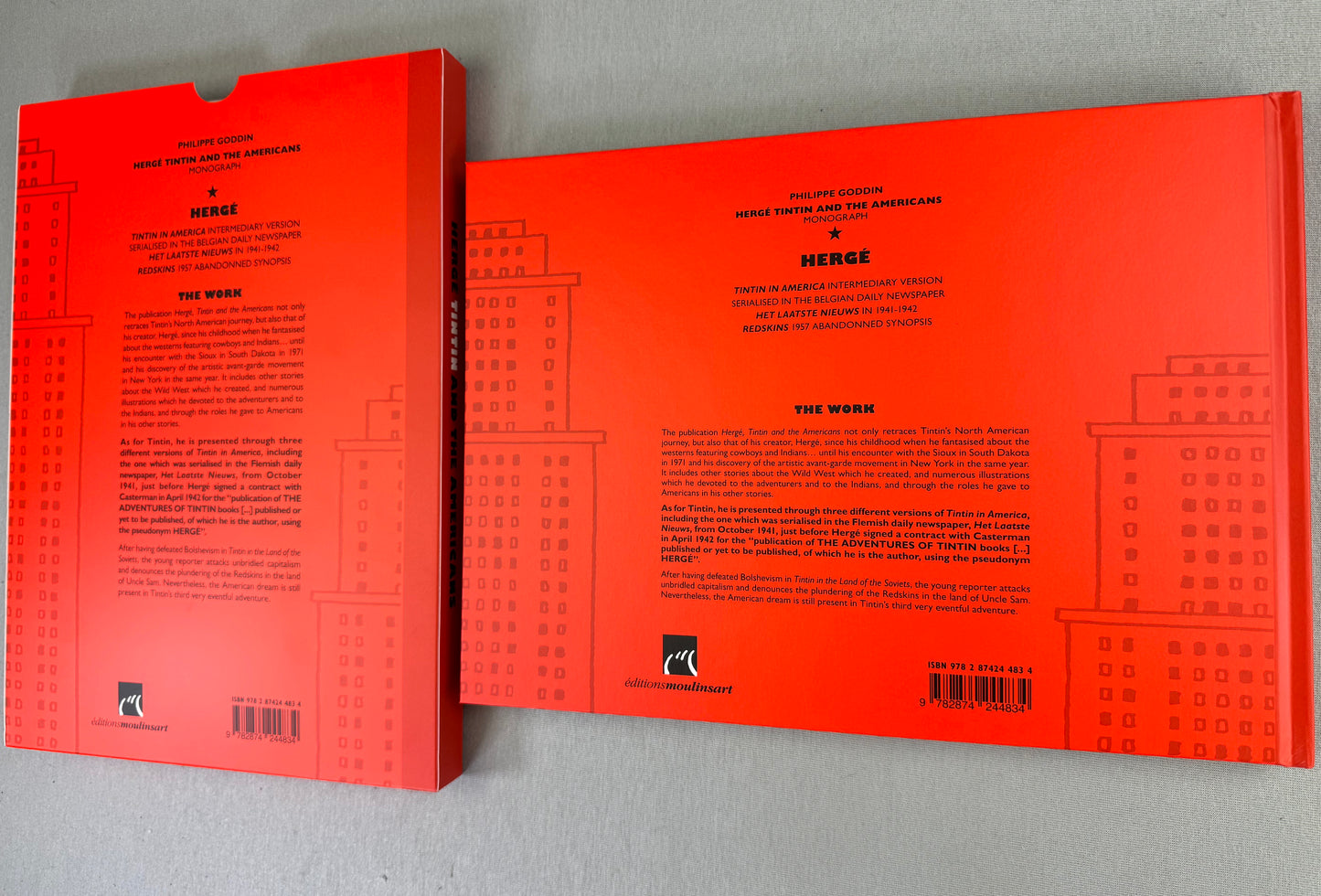 Herge, Tintin & The Americans 2020 Moulinsart 1st UK Edition HB book EO Goddin