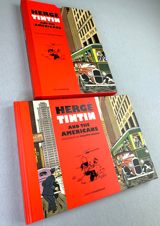 Herge, Tintin & The Americans 2020 Moulinsart 1st UK Edition HB book EO Goddin