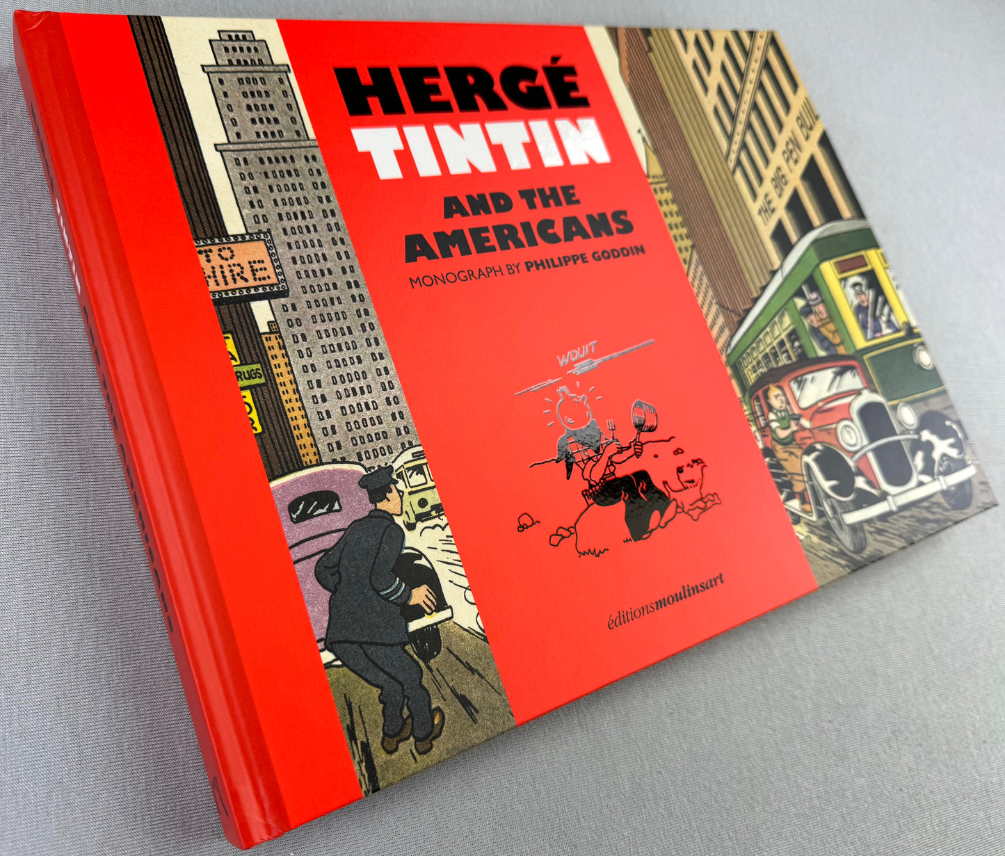 Herge, Tintin & The Americans 2020 Moulinsart 1st UK Edition HB book EO Goddin