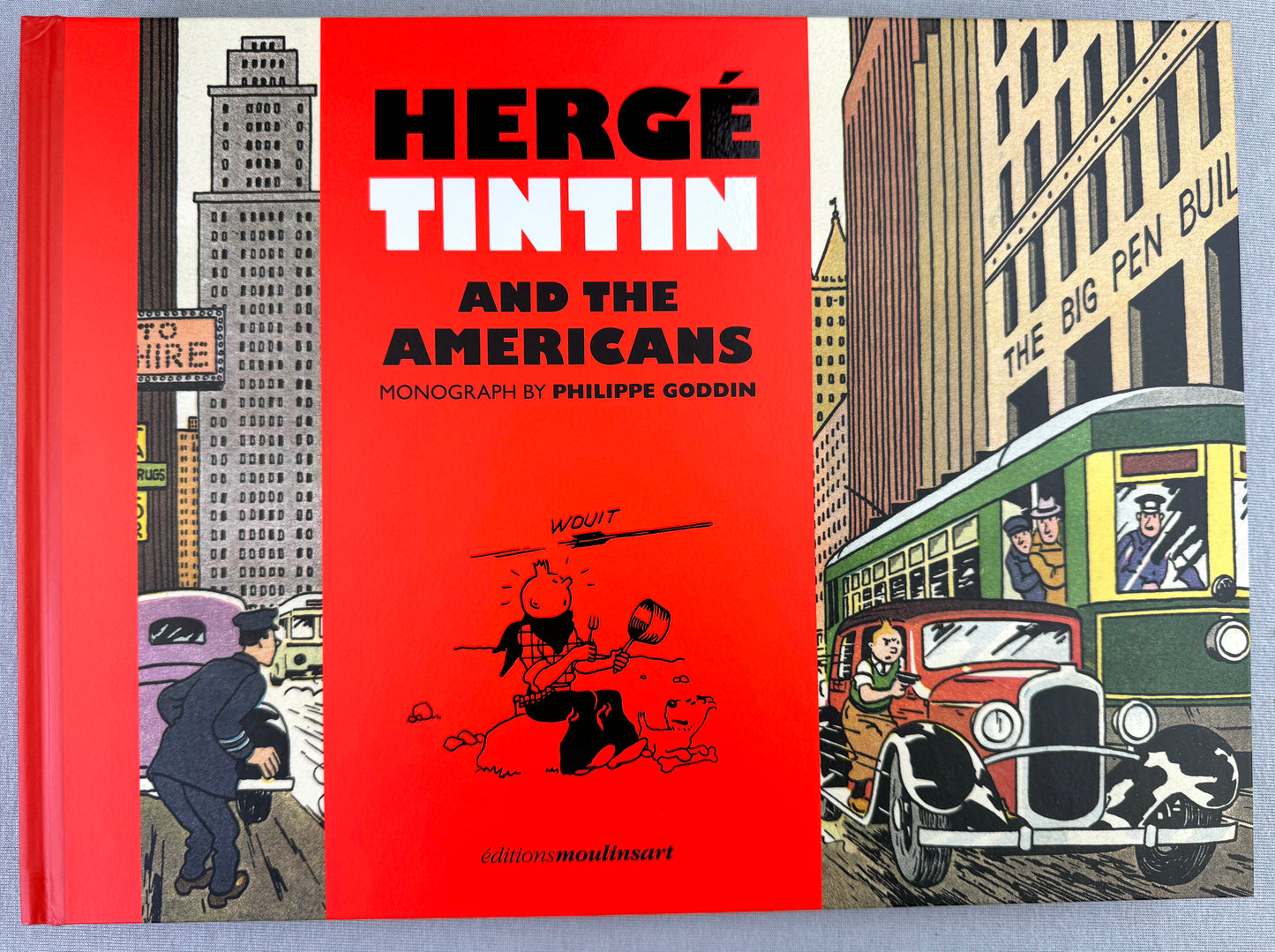 Herge, Tintin & The Americans 2020 Moulinsart 1st UK Edition HB book EO Goddin
