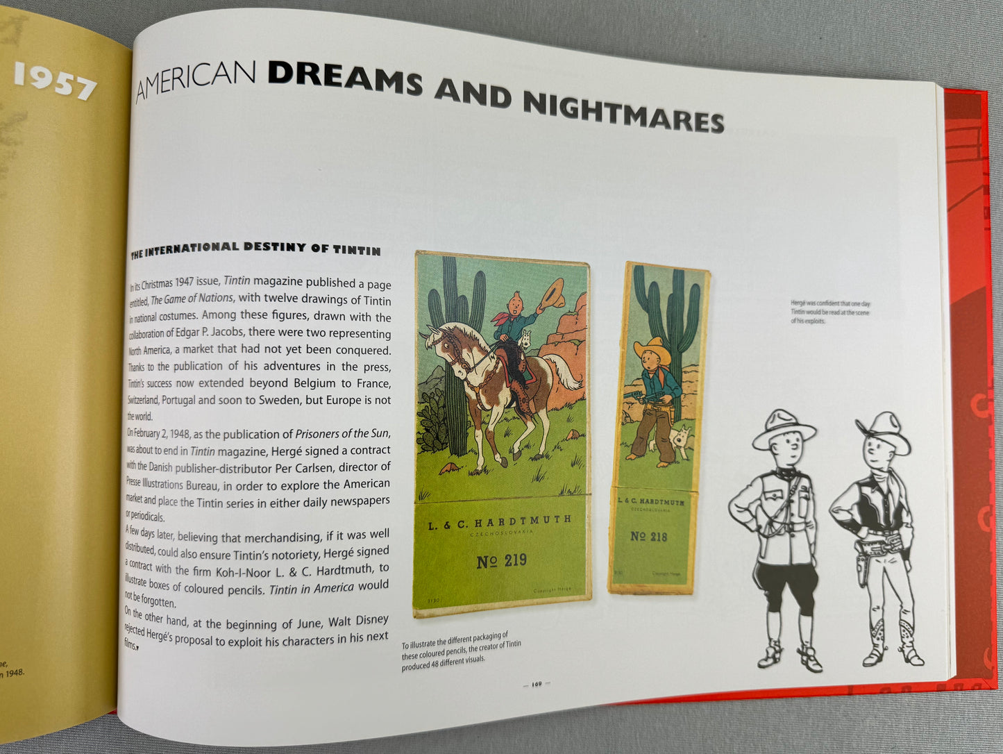 Herge, Tintin & The Americans 2020 Moulinsart 1st UK Edition HB book EO Goddin