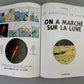 Tintin et la Lune Double Album Comic Book - 2009 Casterman French HB Edition Herge