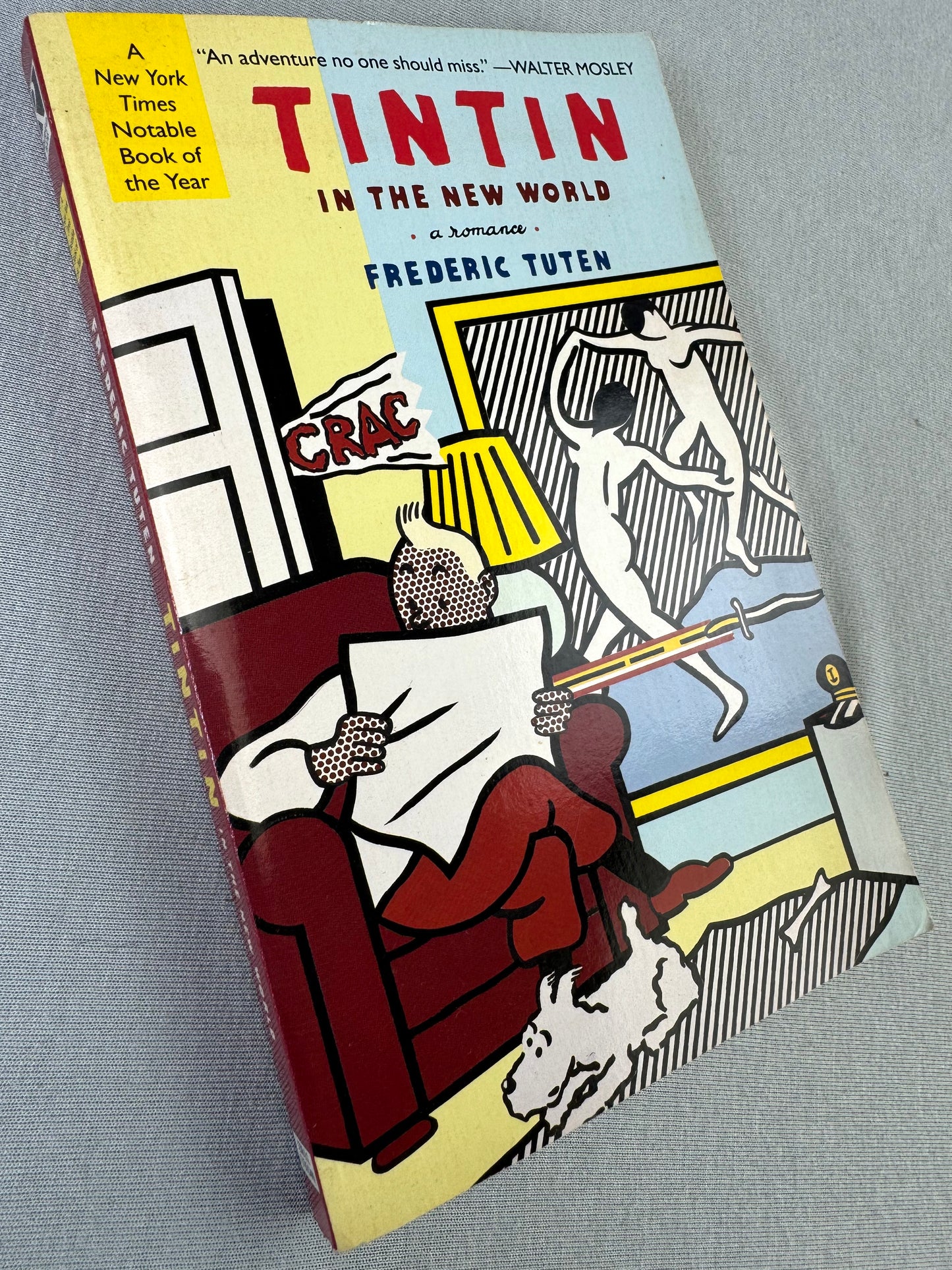 Tintin in the New World - 1996 UK Paperback Edition by Frederic Tuten
