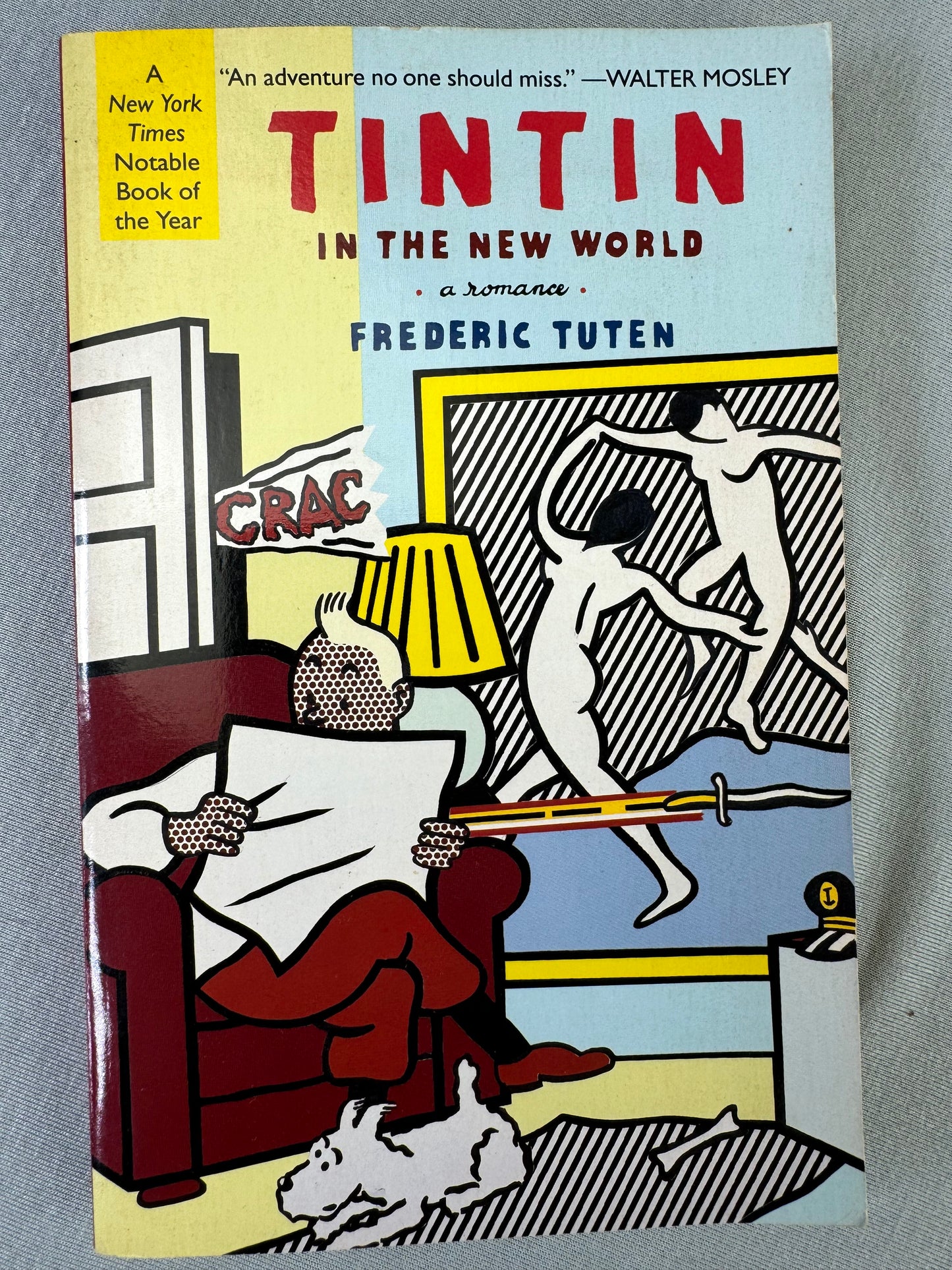Tintin in the New World - 1996 UK Paperback Edition by Frederic Tuten