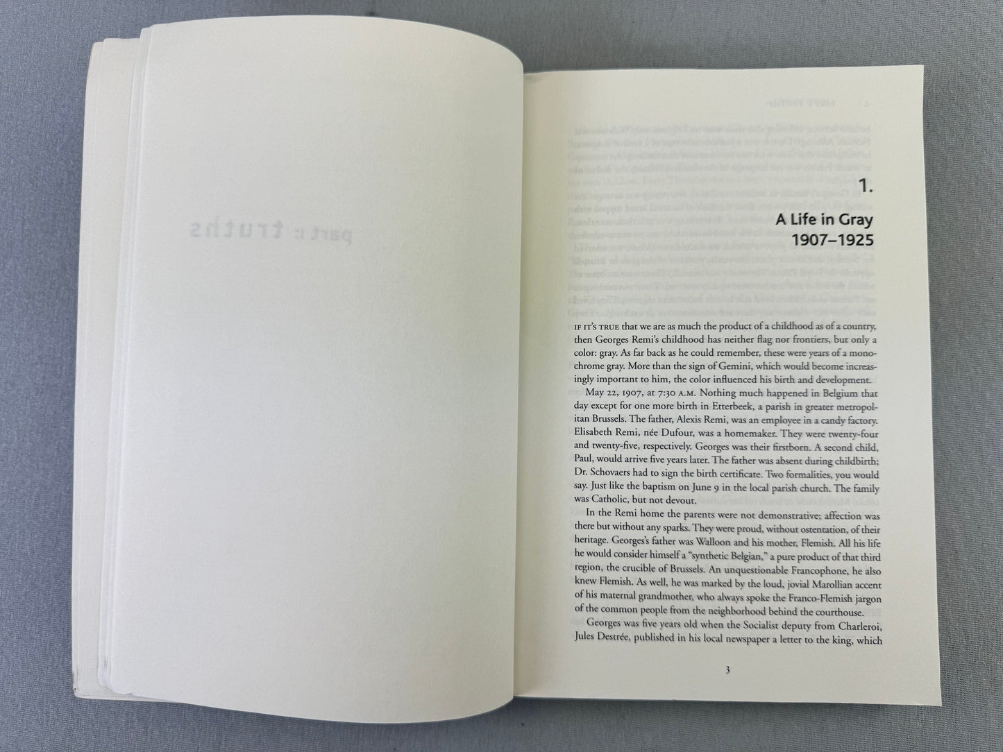 Herge the Man who Created Tintin - 2011 UK Paperback Edition by Pierre Assouline