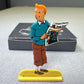 Archives Moulinsart 2D Metal Figurine: Reading Journal Tintin Relief Figure/Model