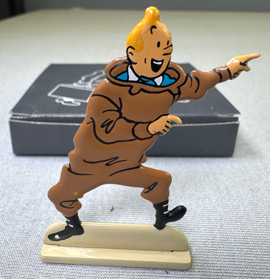Archives Moulinsart 2D Metal Figurine: Tintin Diver: Rackham's Treasure Figure/Model