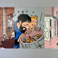 x3 Moulinsart Tintin A4 Plastic Sleeves - Secret of the Unicorn SET