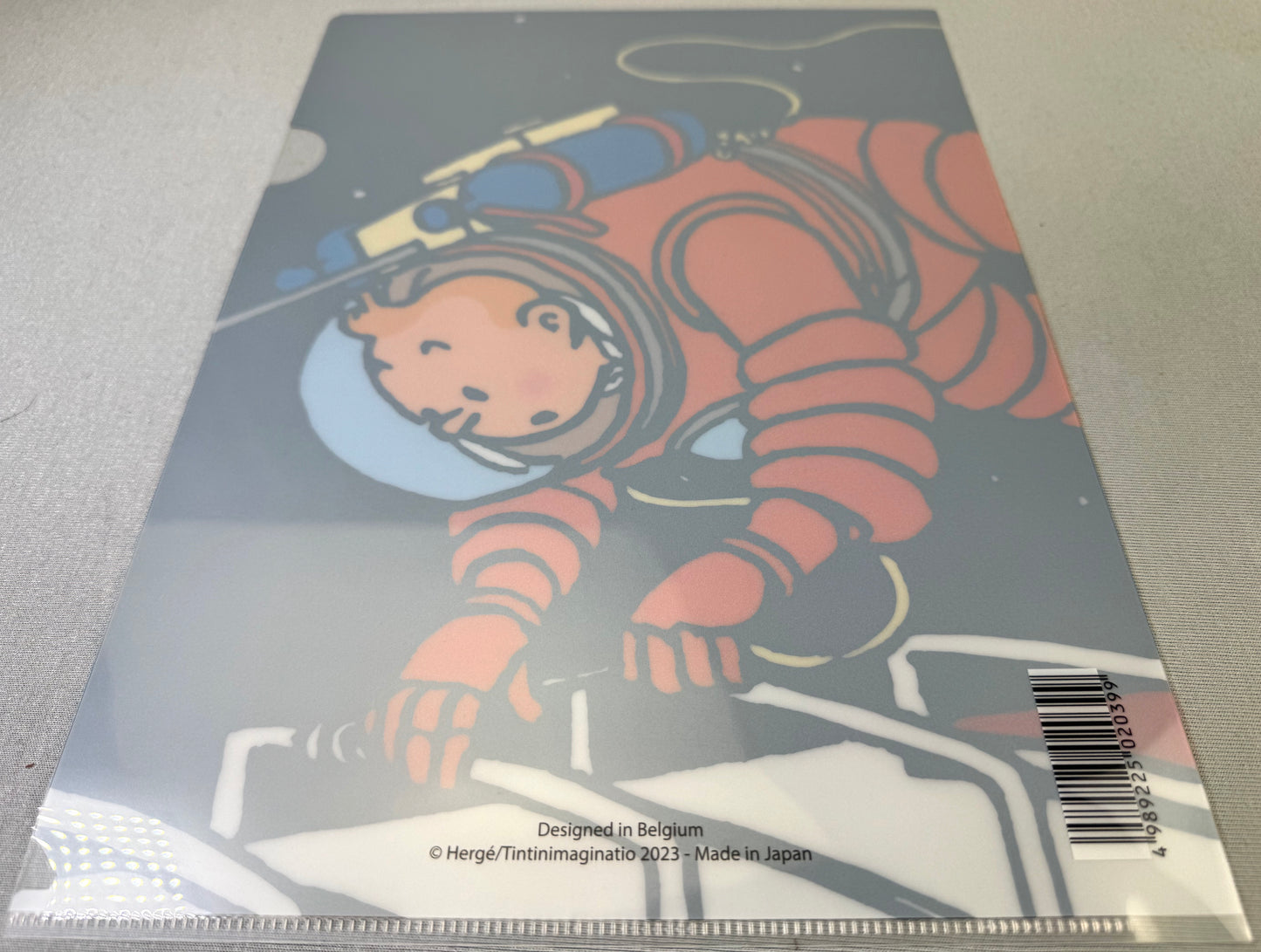 Moulinsart Tintin A4 Plastic Sleeve - Adventures on the Moon