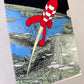 Moulinsart Tintin A4 Plastic Sleeve - Red Lunar Rocket