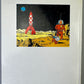 Explorers on the Moon Pop Up Book: Methuen 1992 1st Edition Hardback Rare Tintin EO