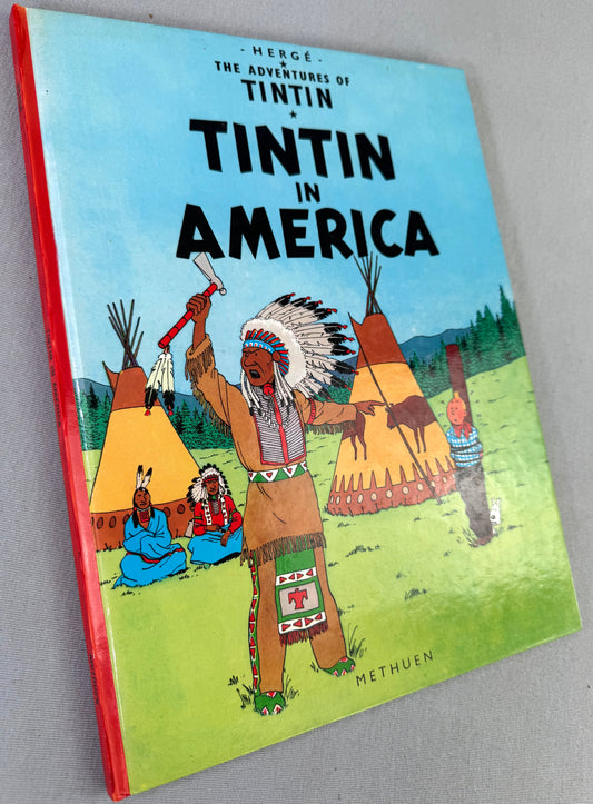 Tintin in America: Methuen 1978 1st Edition UK Hardback Rare book by Herge EO