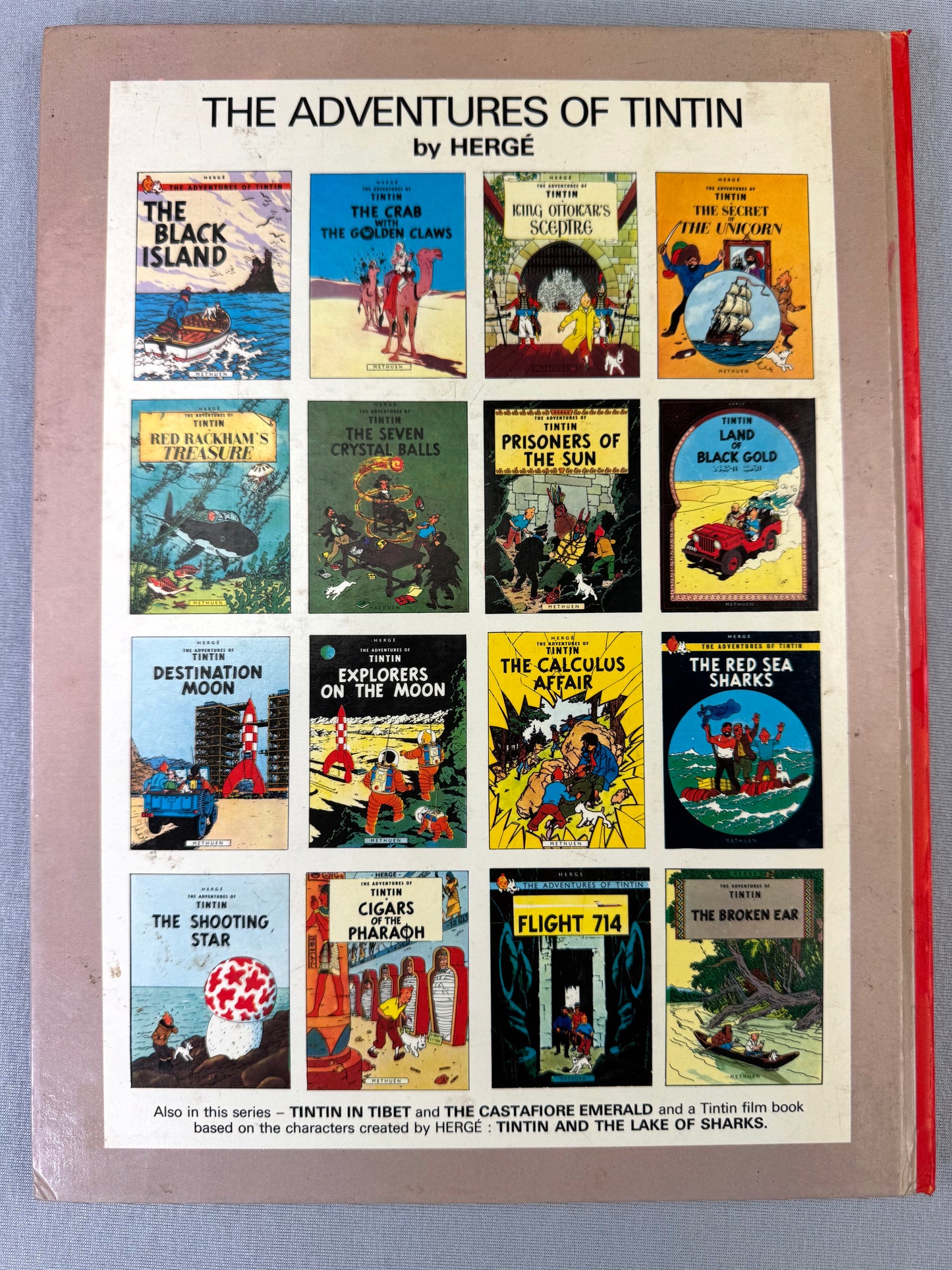 THE BROKEN EAR Methuen 1975 1st Edition Hardback Rare Vintage Tintin book Herge EO