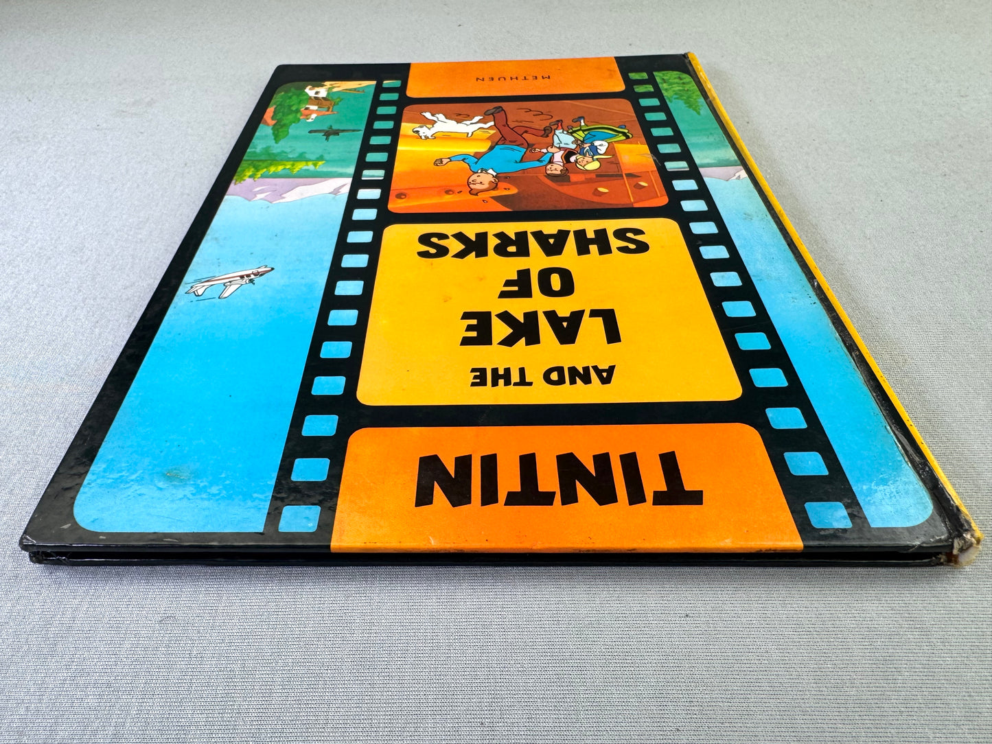 Tintin & the Lake of Sharks - Methuen 1973 1st Edition UK Hardback Rare book Herge EO