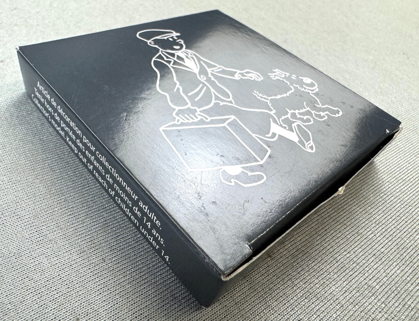Archives Tintin 2D Metal Figurine: Tintin & Alph-art Relief Model Figure ML