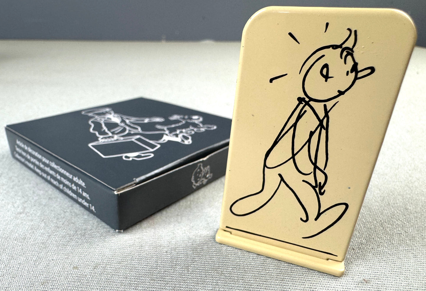 Archives Tintin 2D Metal Figurine: Tintin & Alph-art Relief Model Figure ML