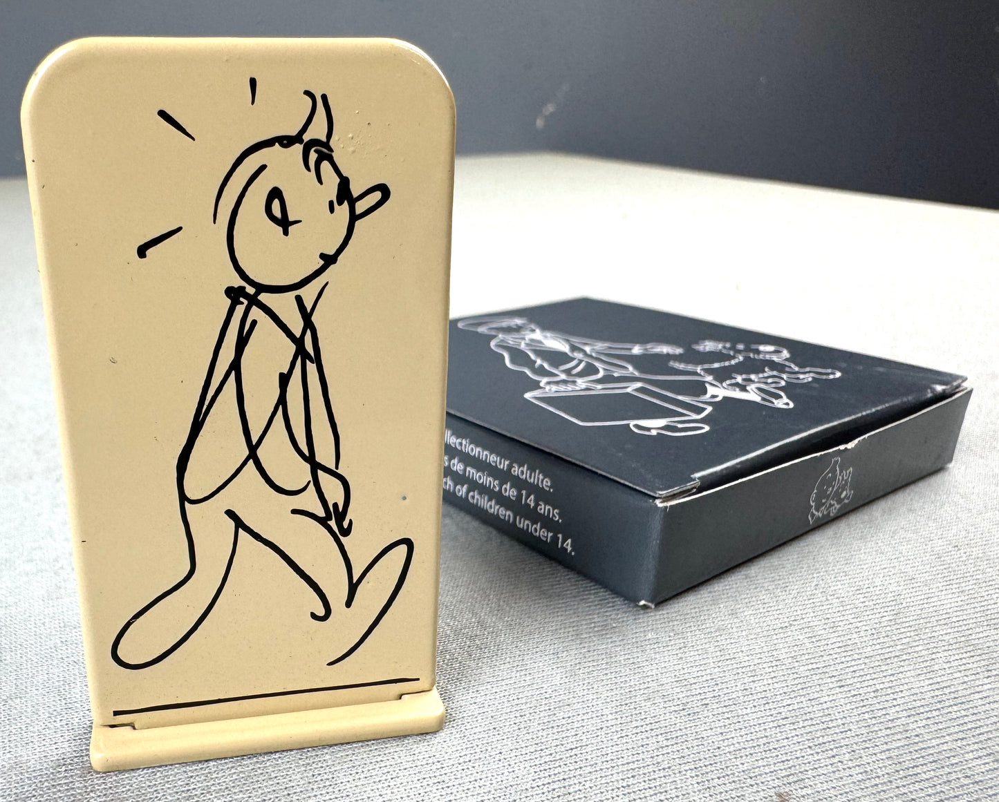 Archives Tintin 2D Metal Figurine: Tintin & Alph-art Relief Model Figure ML