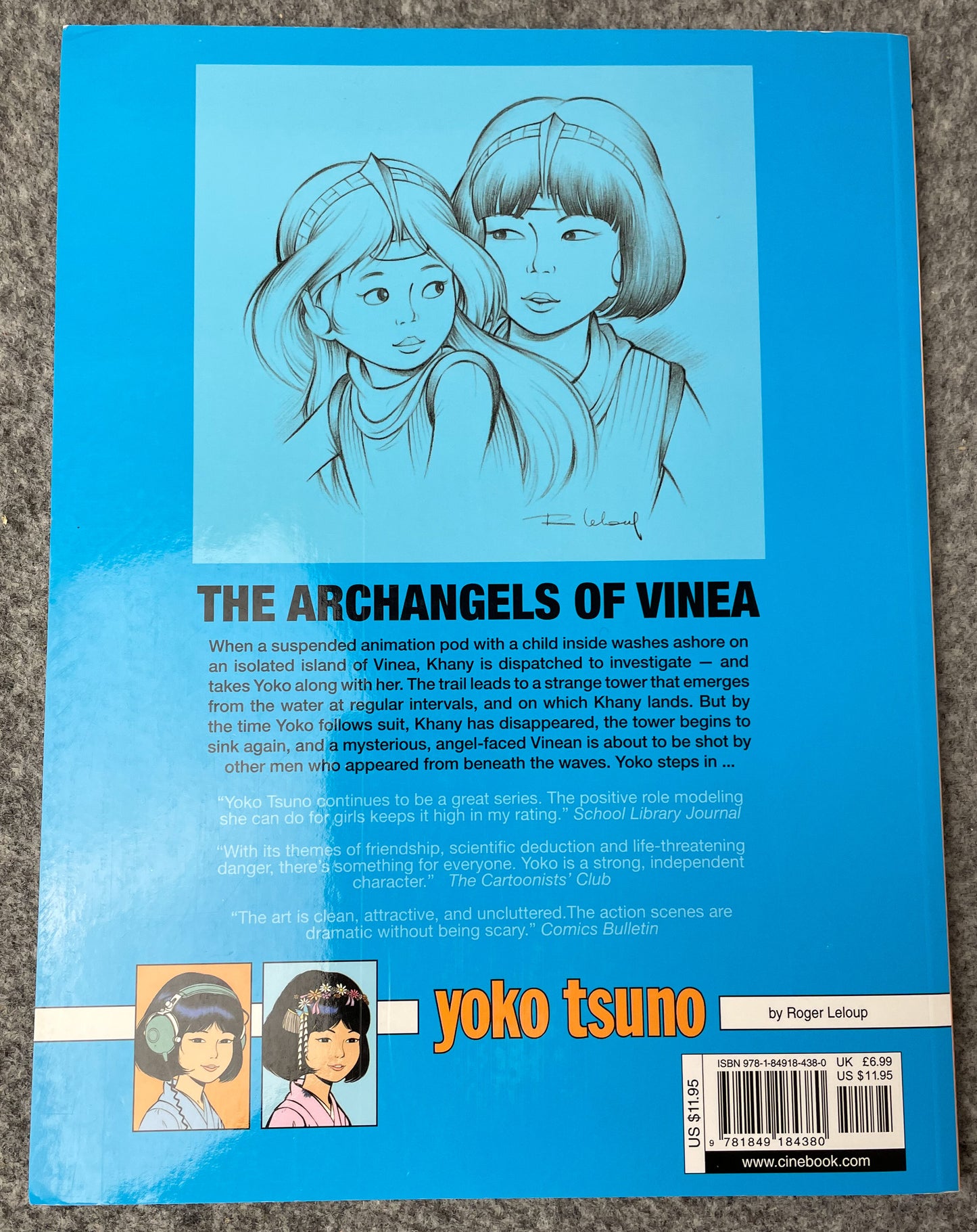 Yoko Tsuno Volume 14 - Archangels of Vinea Cinebook Paperback Comic Book by R. Leloup