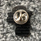 Professor Calculus Pin Badge: Tintin Character Head Metal Lapel Pin Moulinsart Hergé