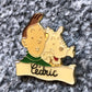 Tintin & Snowy Cedric Badge: Character Metal Lapel Tintin Pin Badge Moulinsart Hergé