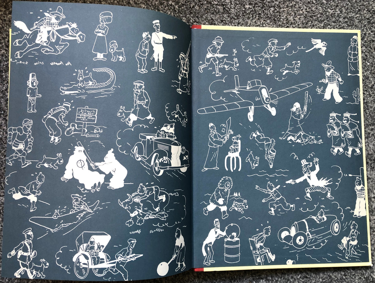 Tintin in America - Last Gasp 2004 1st Facsimile Edition Hardback B&W Book EO
