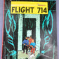 Flight 714 - Tintin Methuen 1st UK Paperback Edition Book 1970s